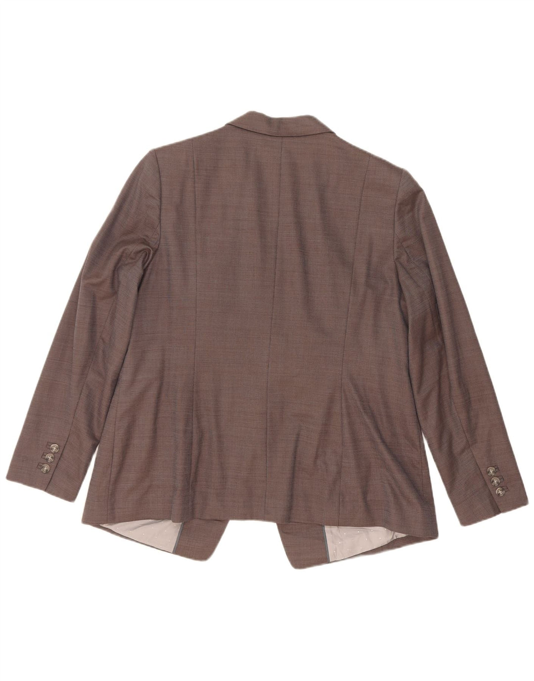Женский пиджак на 1 пуговице Marks & Spencer UK 18 XL Серый вискоза