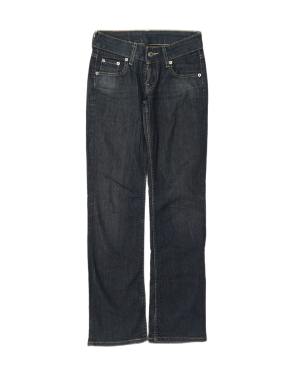 Женские прямые джинсы Levi's W26 L32, темно-синий, хлопок