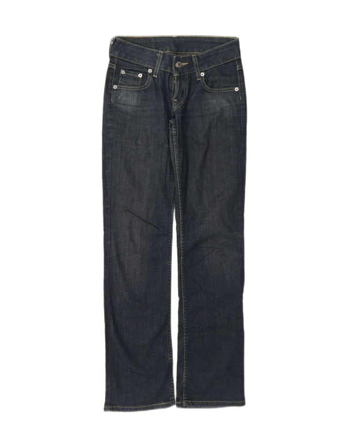 Женские прямые джинсы Levi's W26 L32, темно-синий, хлопок