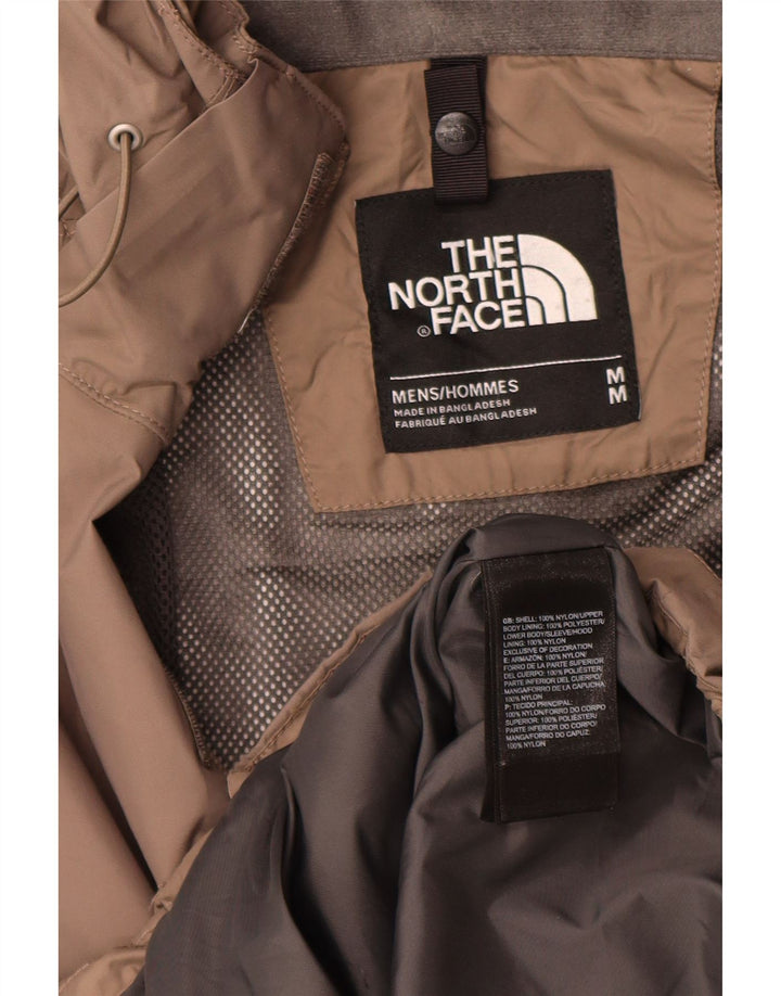Мужская дождевик с капюшоном The North Face UK 38, средний бежевый нейлон