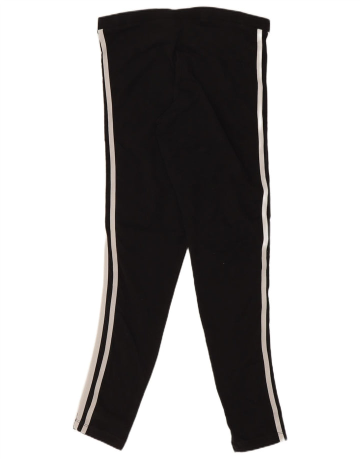 Женские леггинсы Adidas UK10, маленькие черные хлопковые