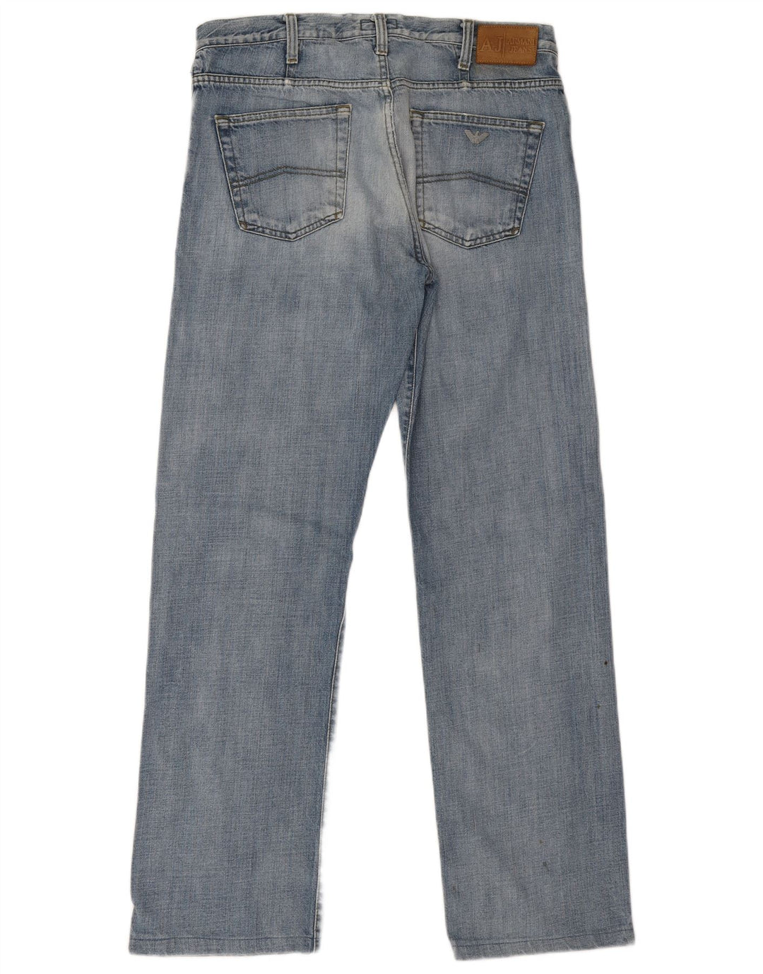 Мужские прямые джинсы Armani W34 L31 синие, хлопок