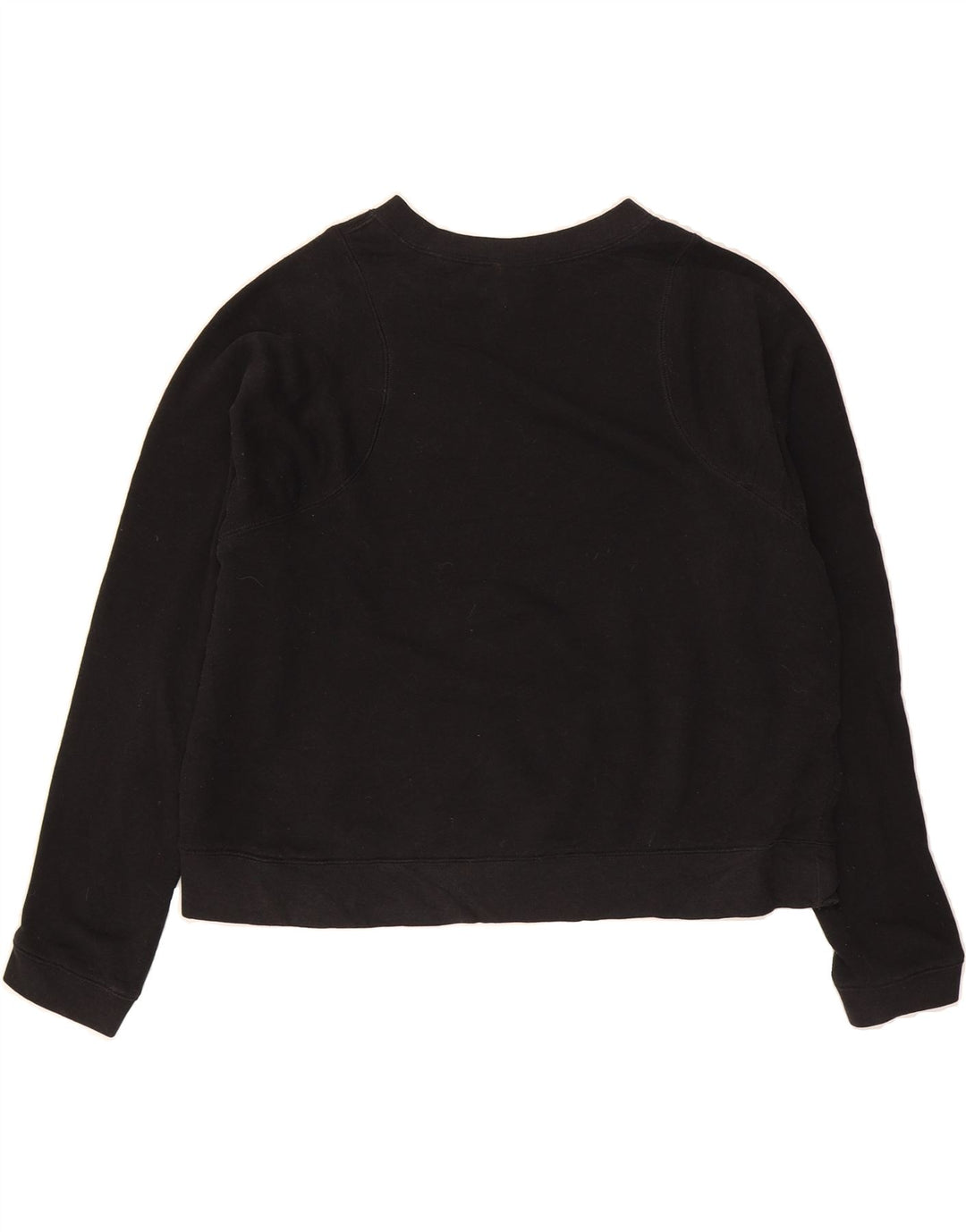 NIKE Womens Sweatshirt Jumper UK 16 Large Black Cotton Vintage Nike and Second-Hand Nike from Messina Hembry 