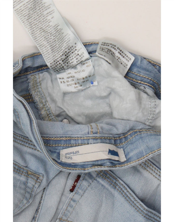 Женские джинсы Levi's 529 Curvy Bootcut W32 L32 Синие, хлопок