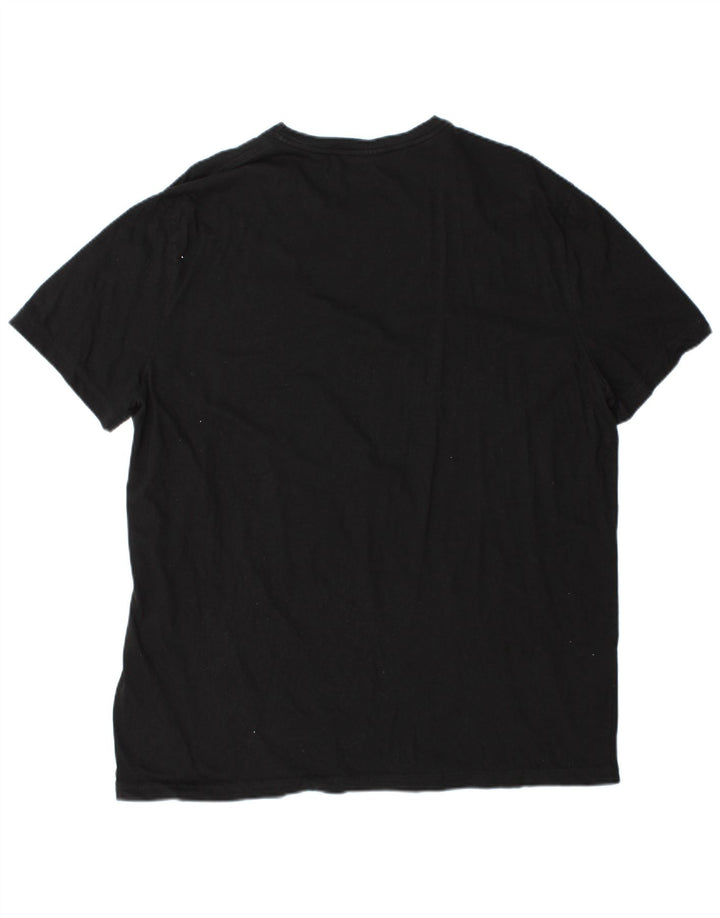Мужская футболка Lacoste, размер 8 3XL, черная