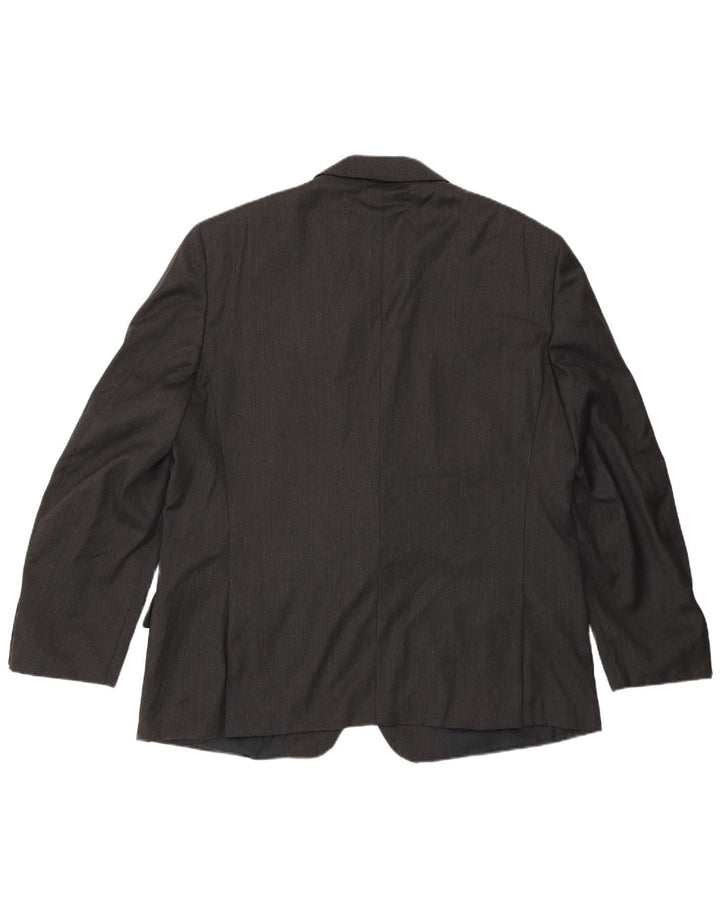 Мужской пиджак CANTARELLI Loro Piana на 2 пуговицах IT 58 4XL Серый