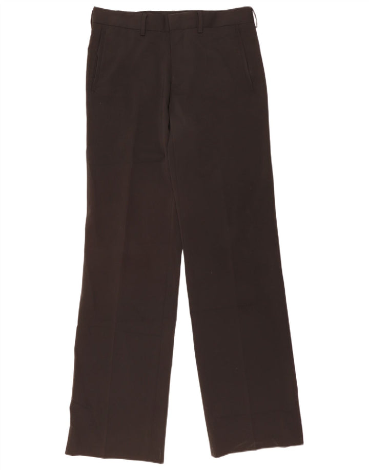 Мужские прямые брюки чинос ZARA EU 40 Medium W31 L34, черный полиэстер