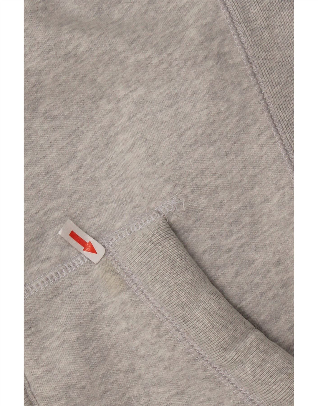 SUPERDRY Мужской свитер с капюшоном на молнии с графическим рисунком, маленький серый хлопок