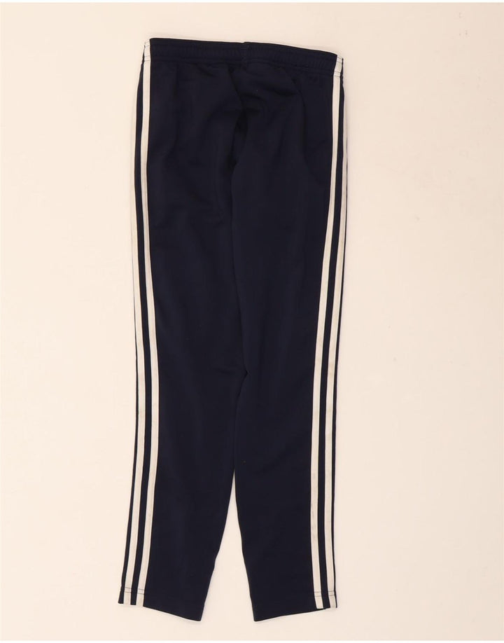 Спортивные брюки ADIDAS для мальчиков 9-10 лет, темно-синий, полиэстер