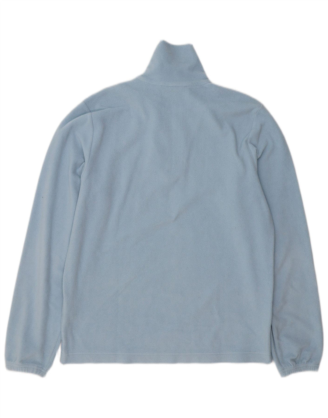 LOTTO Mens Zip Neck Fleece Jumper Large Blue Polyester