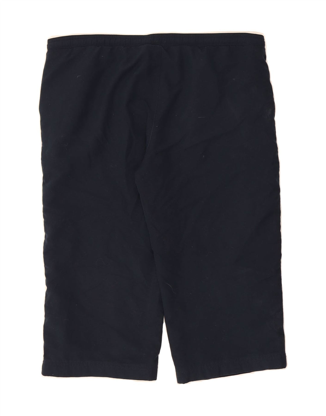 REEBOK Womens Sport Shorts UK 14 Large  Navy Blue Polyester Vintage Reebok and Second-Hand Reebok from Messina Hembry 