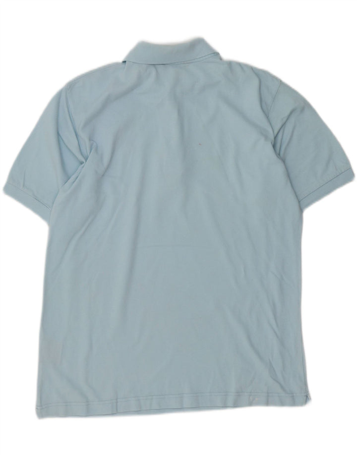 Мужская рубашка поло KAPPA, хлопок среднего синего цвета