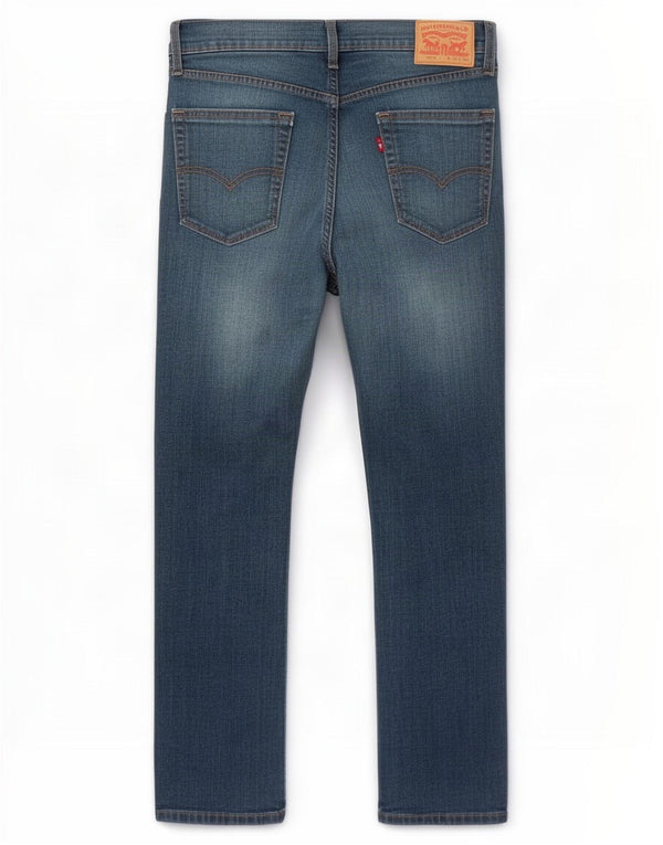 Мужские прямые джинсы Levi's 513 W34 L30 синие, хлопок