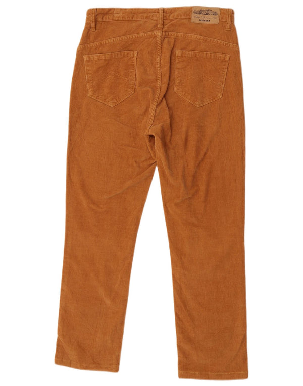 Carrera Женские прямые вельветовые брюки 753 W30 L26 Коричневые хлопковые