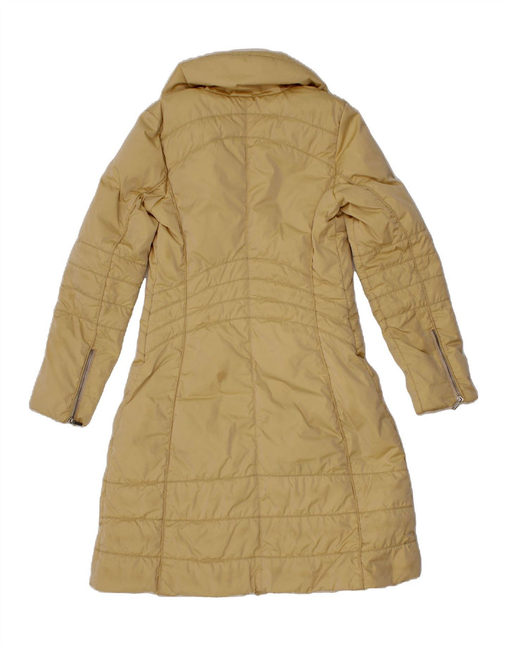 CERRUTI 1881 Womens Padded Coat UK 12 Medium Beige Vintage Cerruti 1881 and Second-Hand Cerruti 1881 from Messina Hembry 