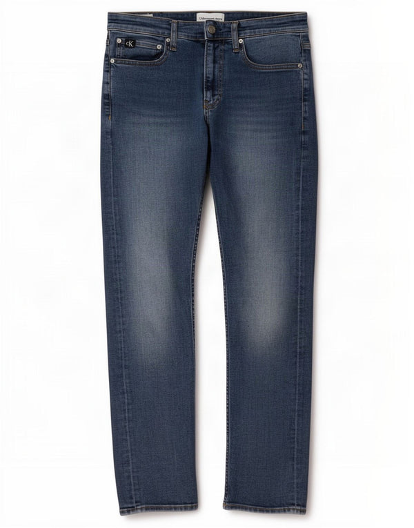 Мужские узкие джинсы Calvin Klein W31 L34, синий хлопок
