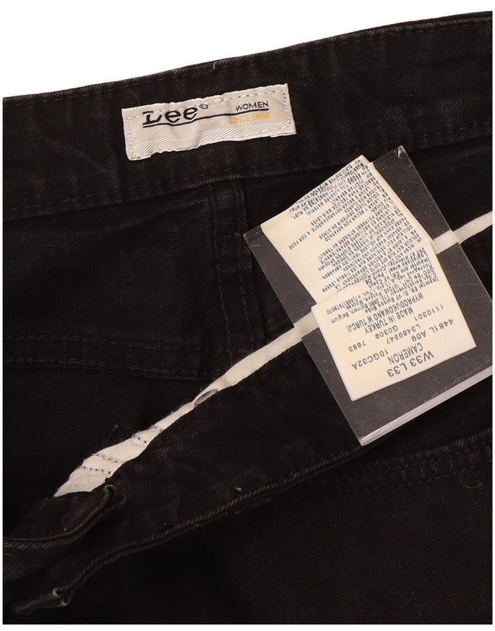 Женские джинсы Bootcut с высокой талией LEE Cameron W33 L33, черные