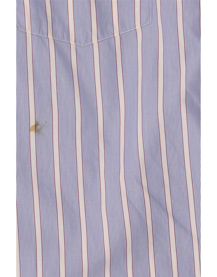 Мужская рубашка Massimo Dutti EU 42, большая синяя полоска