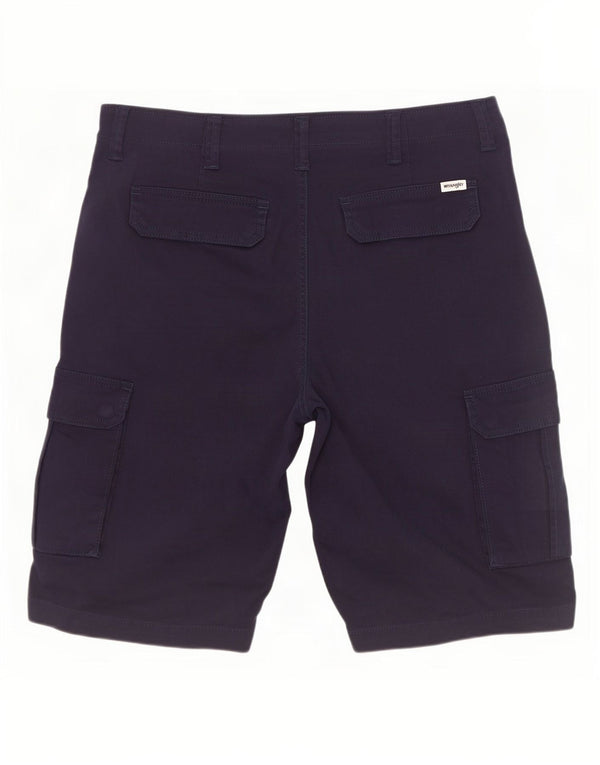 Мужские шорты-карго Wrangler Casey W33, средние, темно-синие, хлопковые