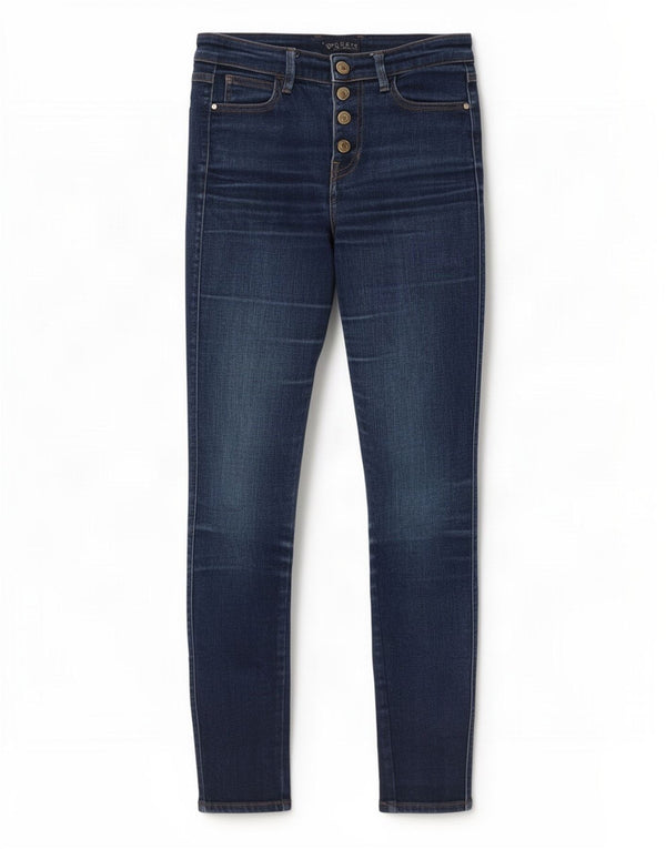 Мужские джинсы скинни Guess W25 L28 синие, хлопок