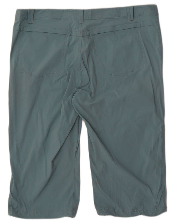 Женские повседневные шорты-бермуды Eddie Bauer Petite Bauer, США 18, 2XL, W40, L17, синие