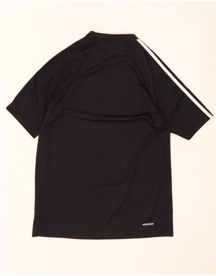 Мужская футболка ADIDAS Aeroready, маленький черный полиэстер