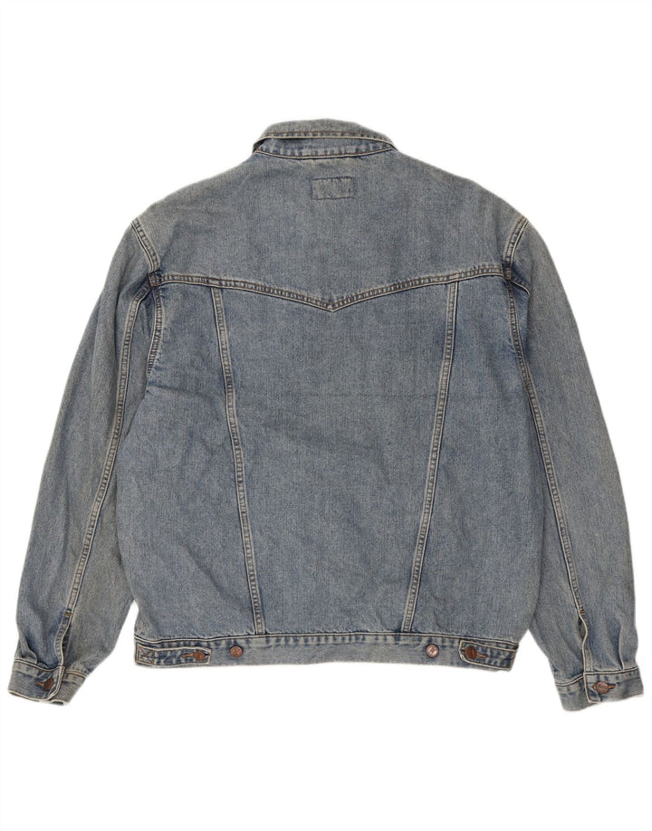 Мужская джинсовая куртка Wrangler UK 42 XL, синяя, хлопок