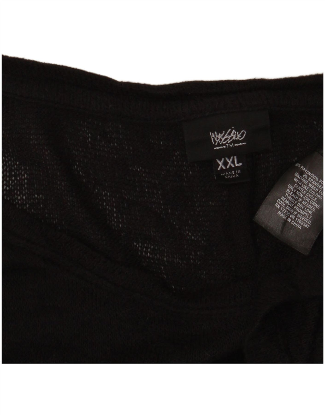 Женская прозрачная асимметричная туника Massimo Dutti UK 20 2XL, черный вискоза