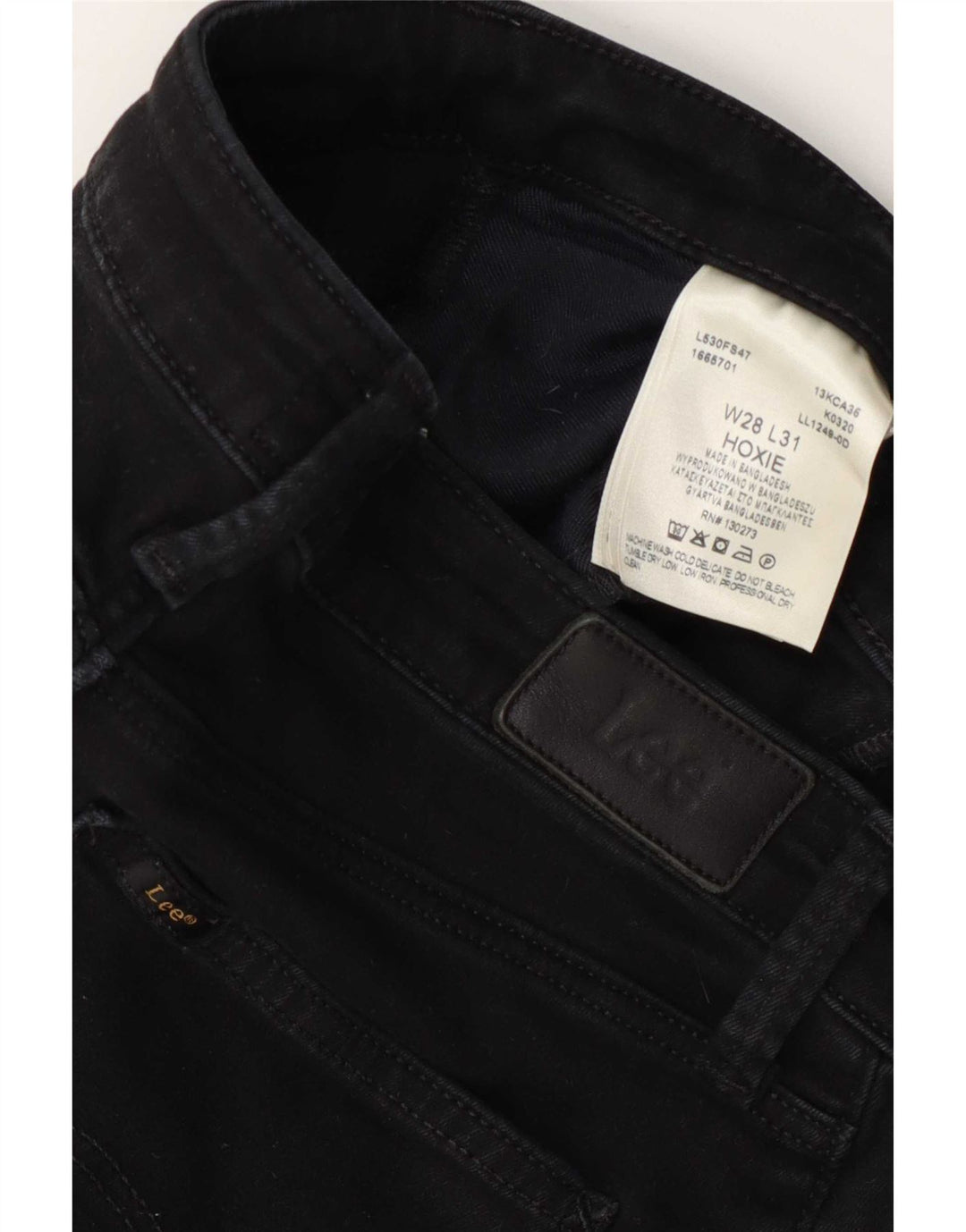 Женские джинсы Lee Hoxie Bootcut W28 L31, черный хлопок