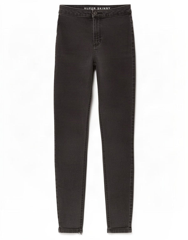 Женские джинсы суперскинни Marks & Spencer UK 8, маленькие W26 L28, черный хлопок
