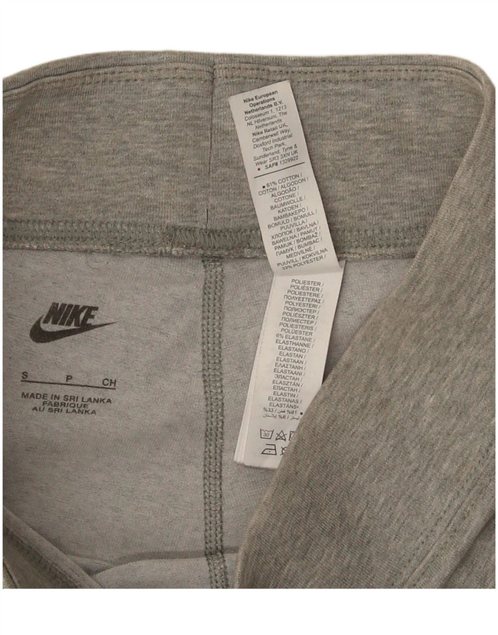 Женские леггинсы с рисунком Nike UK 10, маленькие серые хлопковые