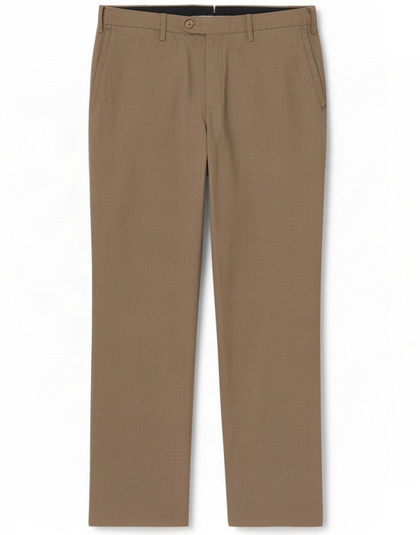 Мужские прямые брюки-чиносы Massimo Dutti EU 42, большие W32 L31, бежевый хлопок