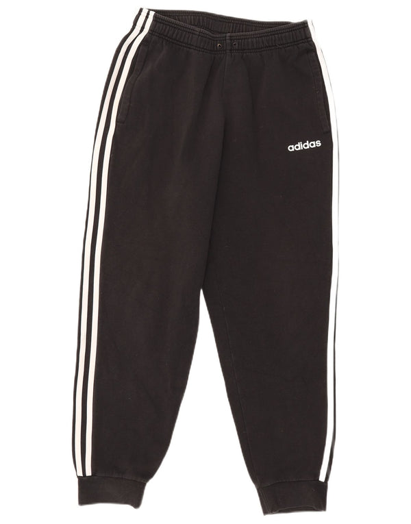 Мужские спортивные брюки Adidas Joggers среднего черного цвета из хлопка