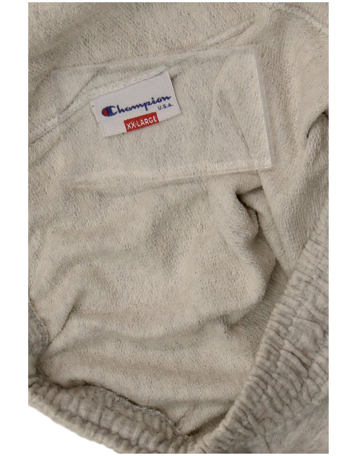 Спортивные шорты CHAMPION для мальчиков 15-16 лет, 2XL, серые, хлопок