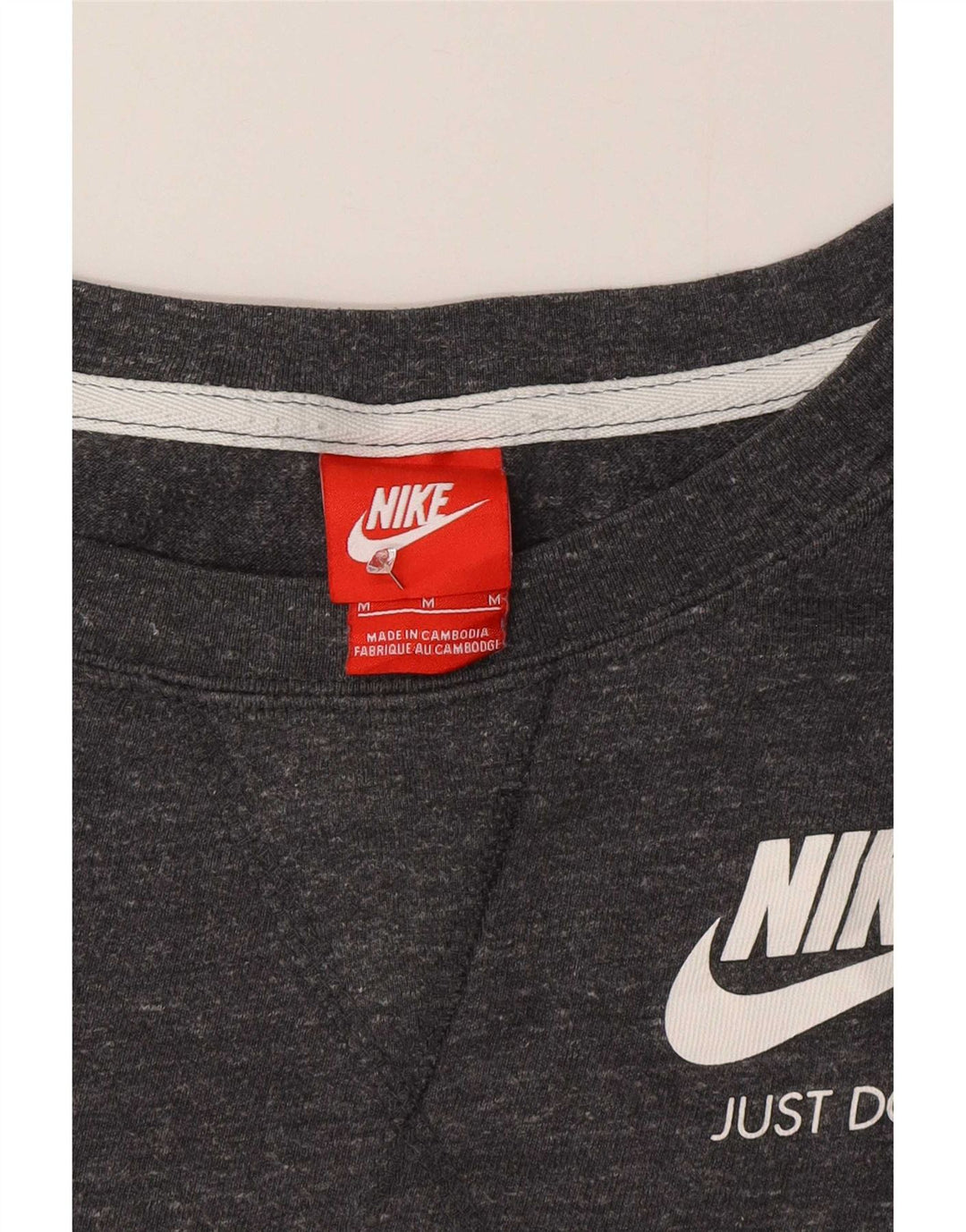 Женский свитер Nike UK 14, средний серый в крапинку