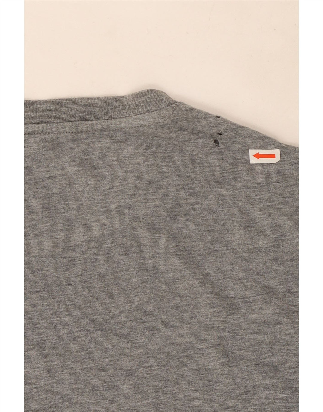 Мужская футболка с рисунком Puma 2XL серая в крапинку