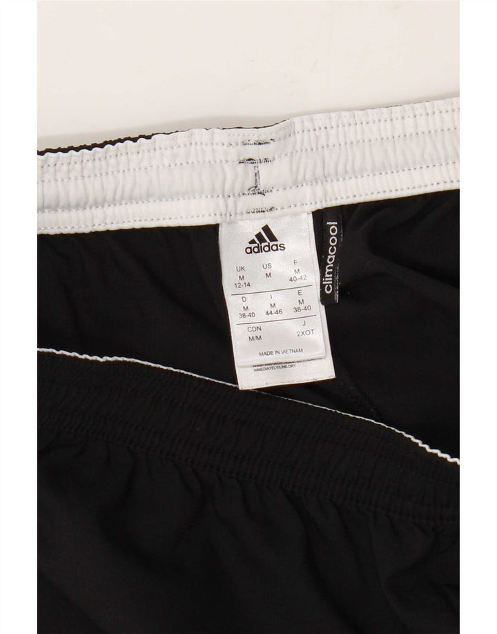 Женские спортивные шорты Adidas Climacool UK 12/14, средний черный, полиэстер