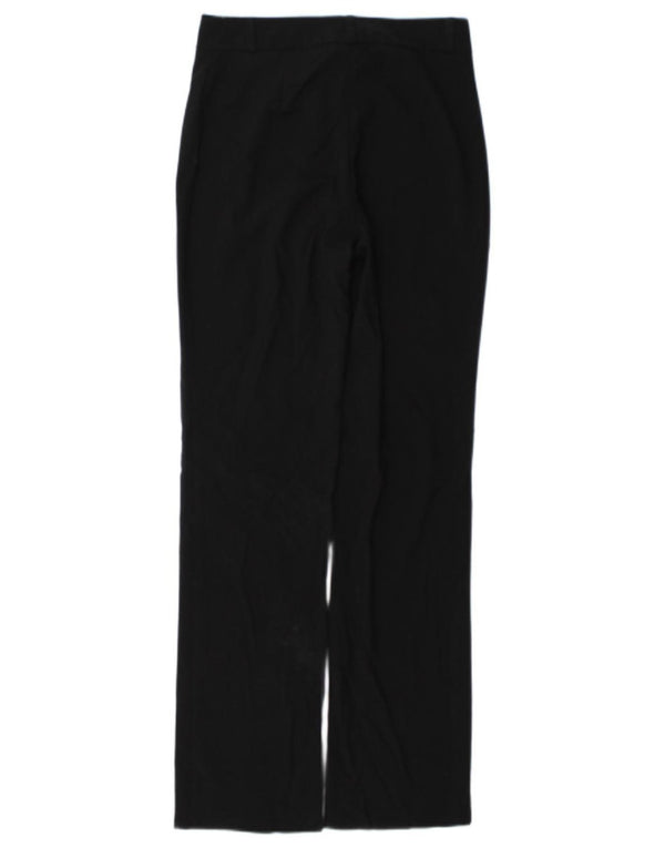Женские прямые повседневные брюки Marks & Spencer UK 8, маленькие W28 L31, черные