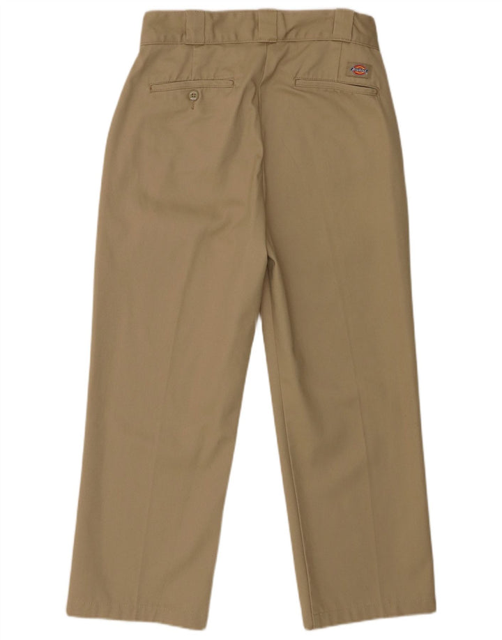 Мужские прямые брюки-чинос Dickies W28 L25 коричневые из полиэстера
