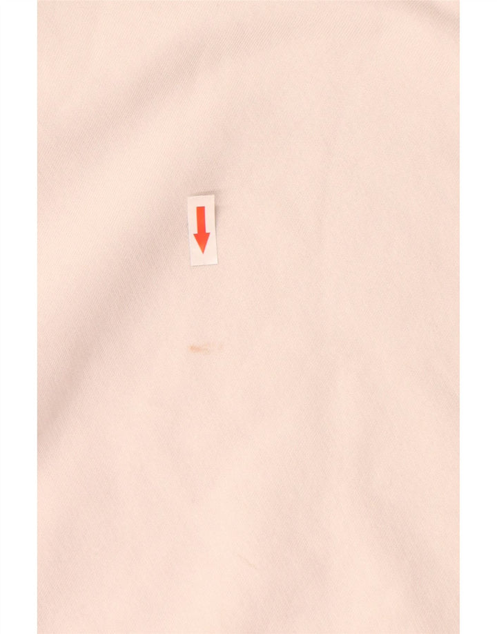 Женский свитер Nike UK 14, средний бежевый, хлопок с цветными блоками