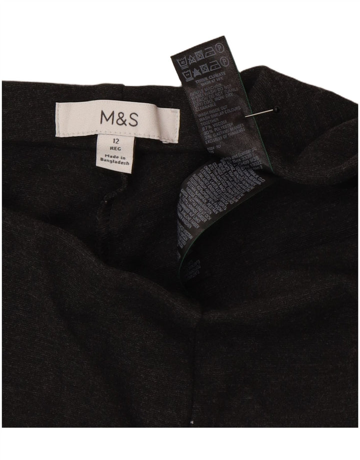 Женские леггинсы Marks & Spencer UK 12, вискоза среднего серого цвета