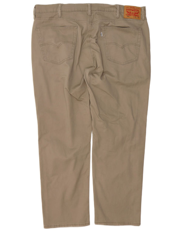 Мужские прямые брюки чинос LEVI'S 541 W40 L28 Бежевые, хлопок