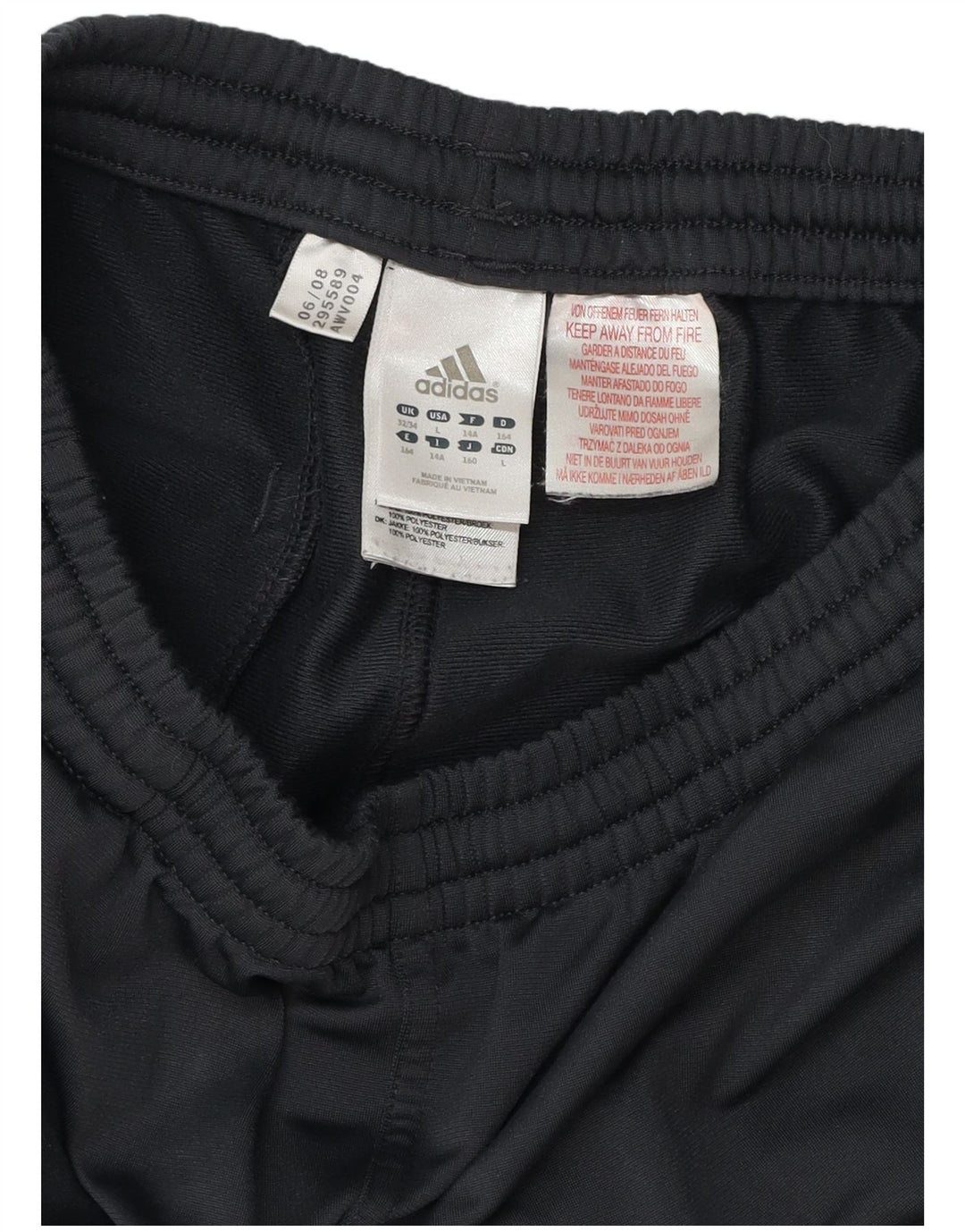 Спортивные брюки Adidas для мальчиков 13-14 лет, серый полиэстер