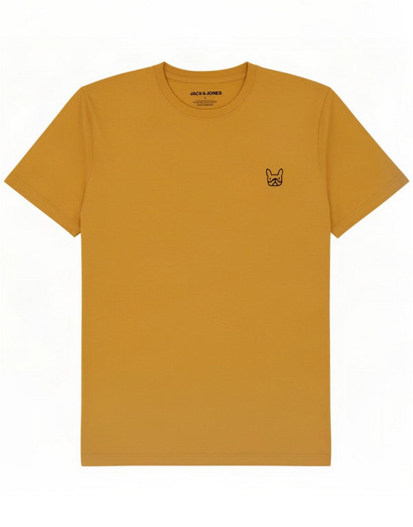 Мужская футболка Jack & Jones, большой желтый хлопок