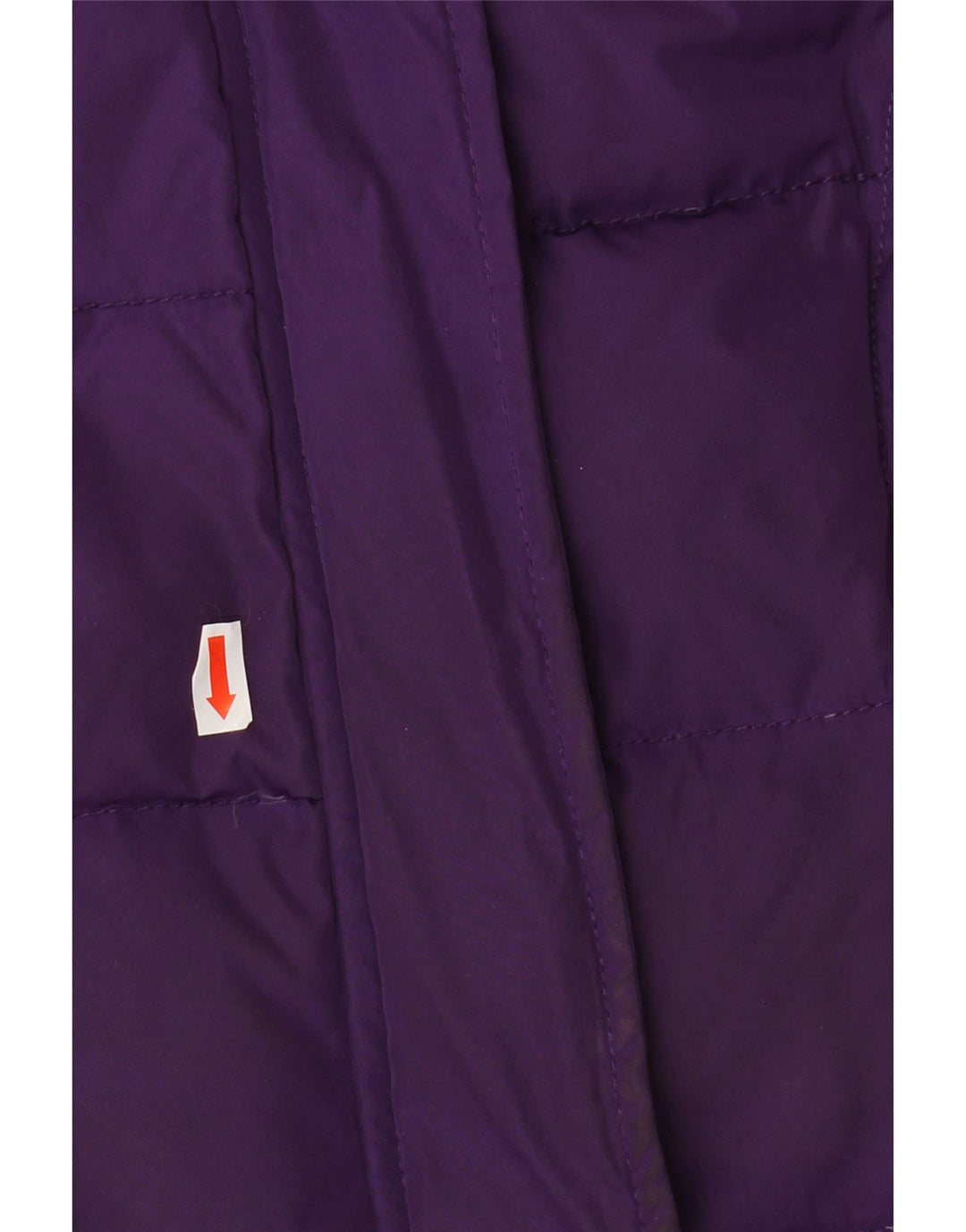 TOMMY HILFIGER Womens Padded Gilet UK 10 Small Purple Polyester