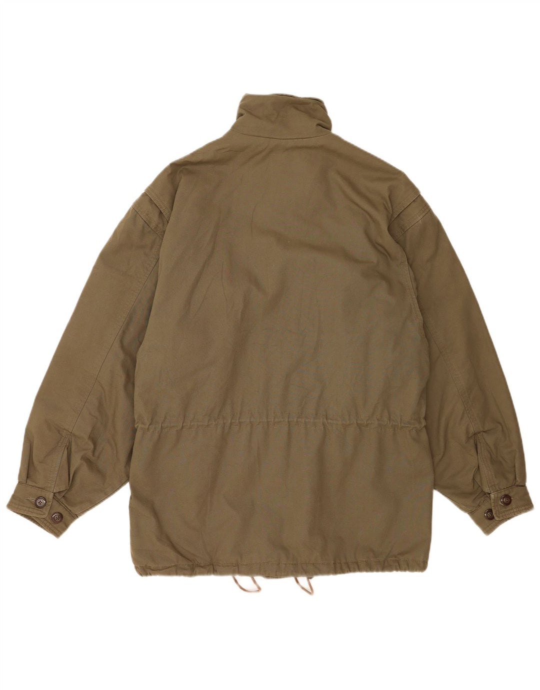 Винтажная мужская куртка в стиле милитари UK 42 XL, хлопок цвета хаки