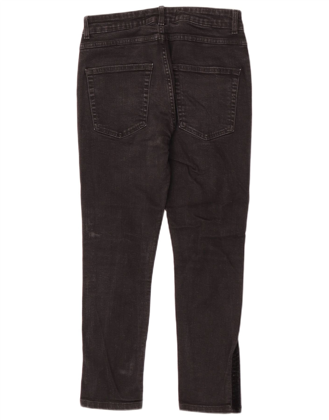 Мужские укороченные джинсы Zara EU 38 Small W30 L24, черные цветные блоки