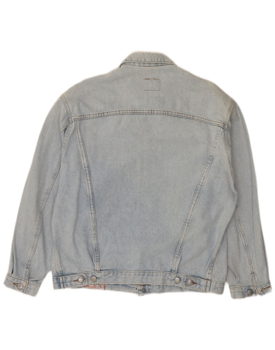 Мужская джинсовая куртка RIFLE UK 40, большая синяя хлопковая ткань