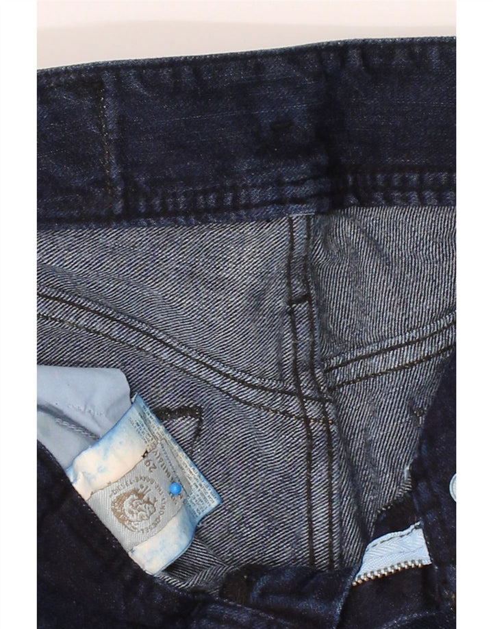 DIESEL Womens Matic Distressed Slim Jeans W29 L32 Navy Blue Cotton Vintage Diesel and Second-Hand Diesel from Messina Hembry 