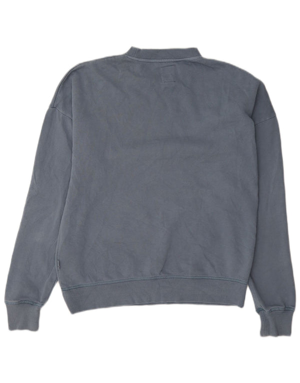 Женский свитер Billabong, джемпер US 6, средний синий хлопок